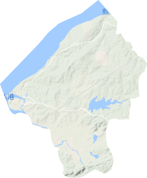海头镇地形图
