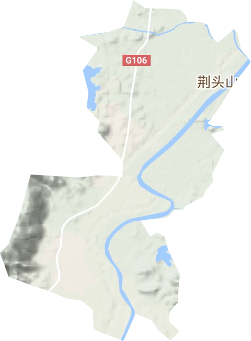 率洲农场地形图