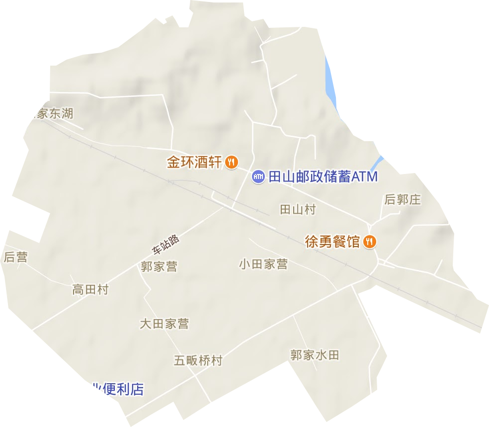 经济开发区地形图