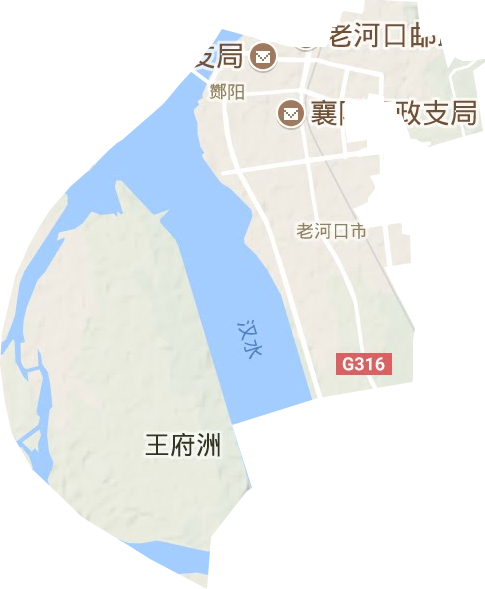 酂阳街道地形图