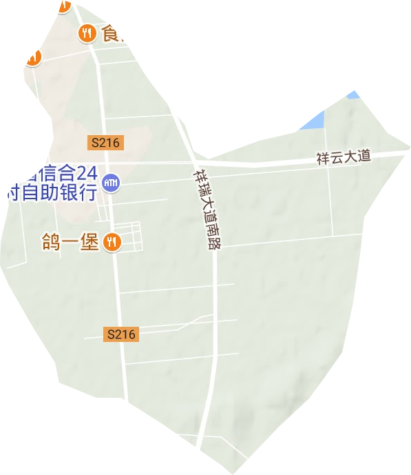 南湖原种场地形图