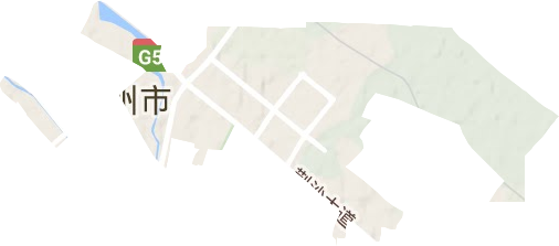 立新乡地形图