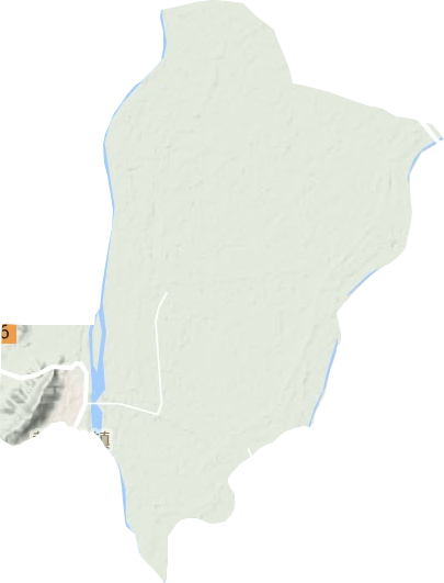 黄山头镇地形图