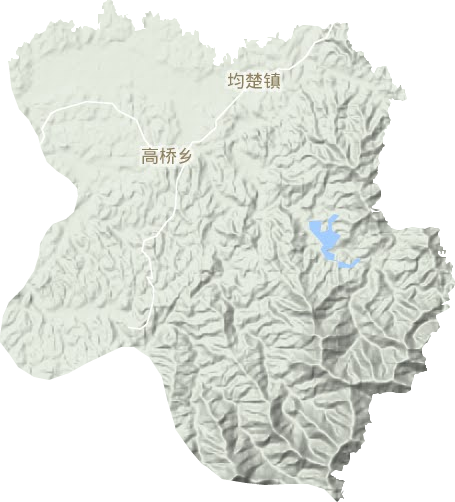 均楚镇地形图