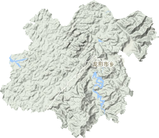 龙形市乡地形图