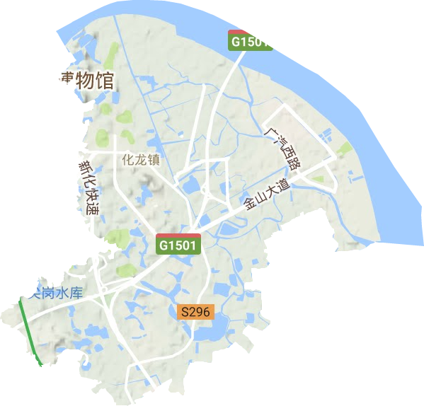 化龙镇地形图