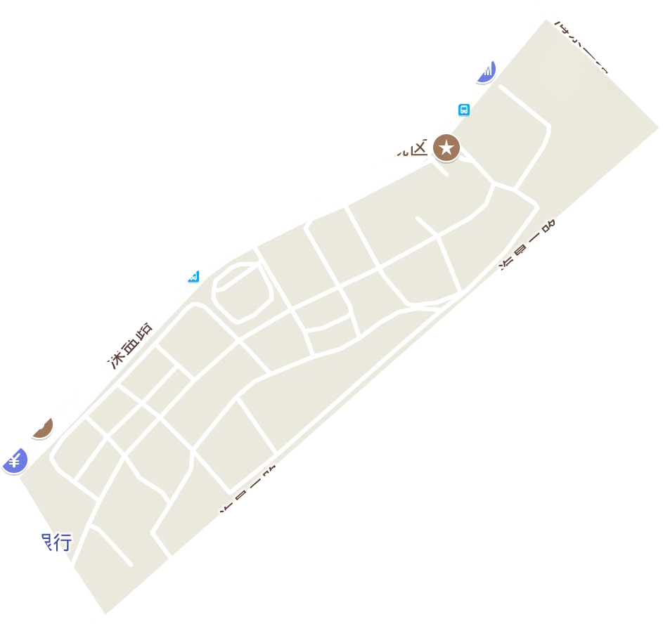 市保税区（沙头角）地形图