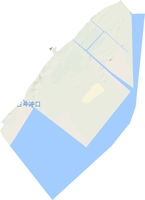 银湖湾管理委员会地形图