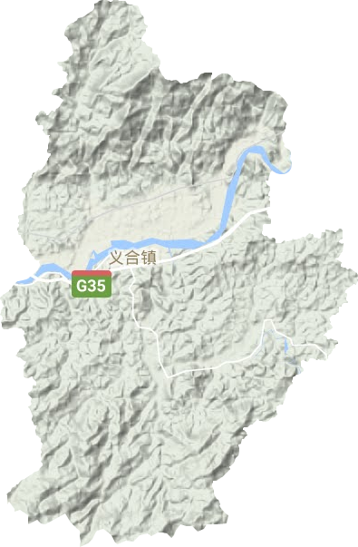 义合镇地形图