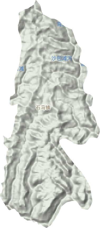 石马镇地形图
