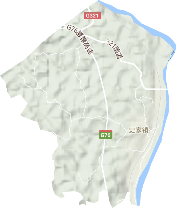 史家镇地形图