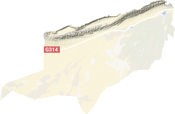 新和县地形图