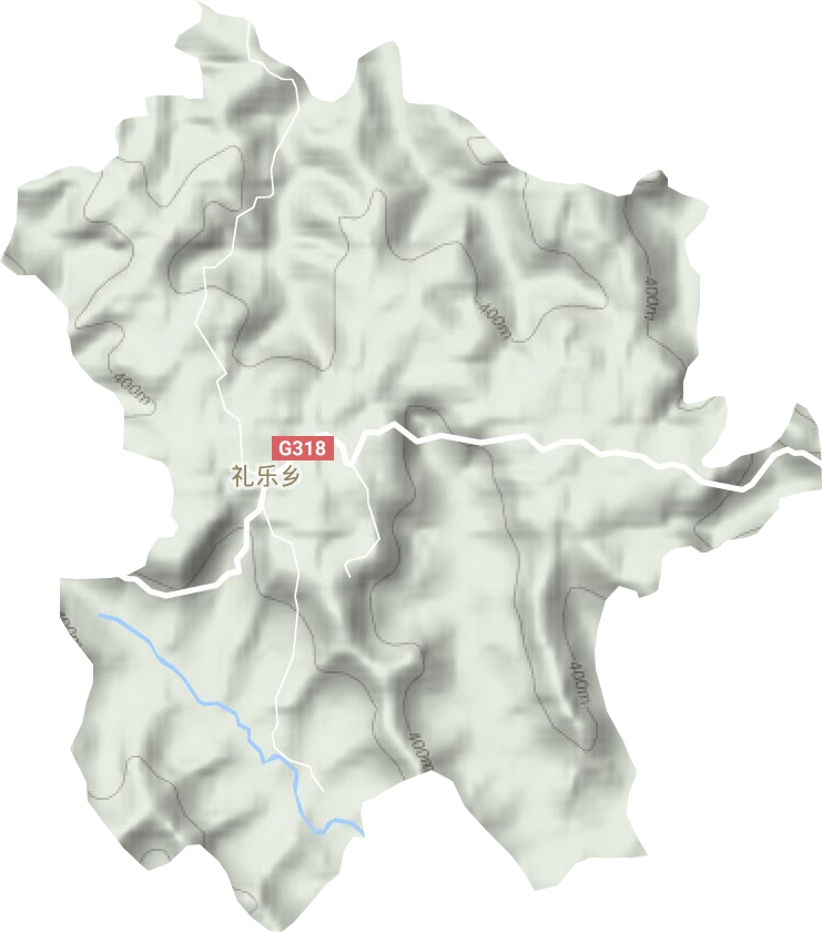 礼乐乡地形图