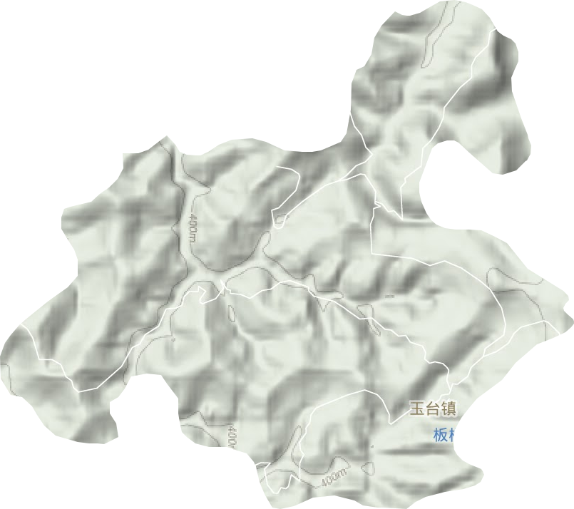 玉台镇地形图