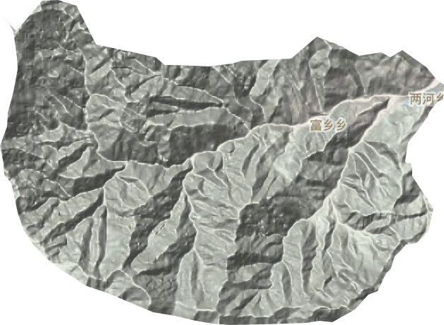 富乡乡地形图