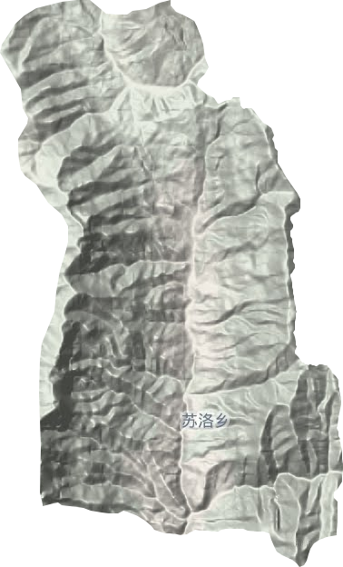 苏洛乡地形图