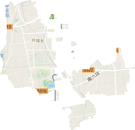 黄村地区办事处地形图