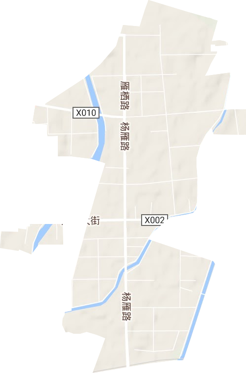 北京雁栖经济开发区地形图