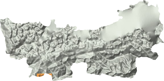 麻山乡地形图