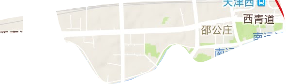 邵公庄街道地形图