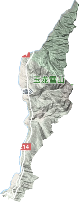 龙蟠乡地形图