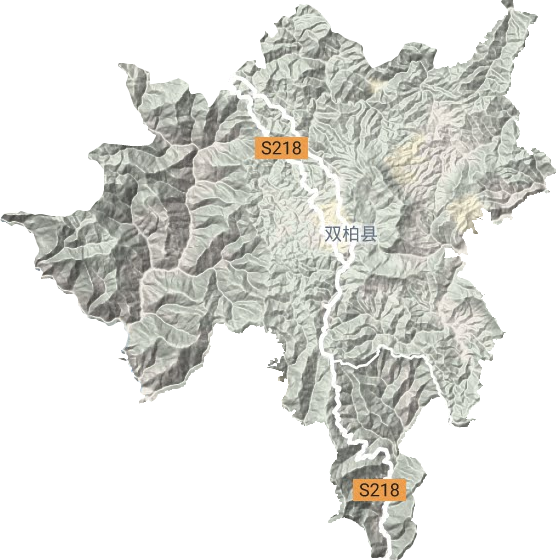 妥甸镇地形图