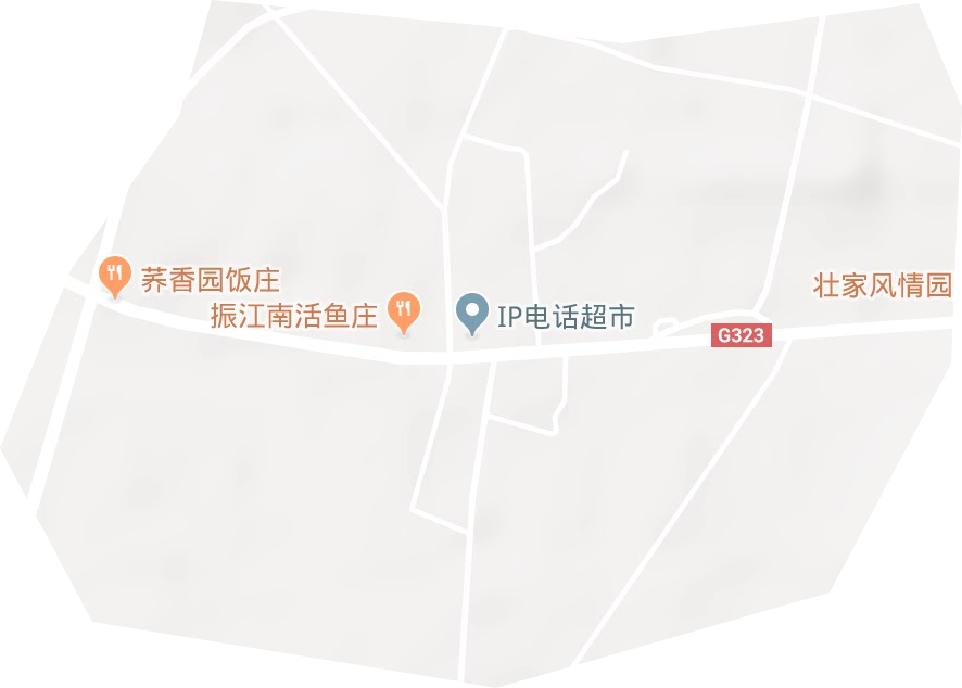 平远管理区地形图