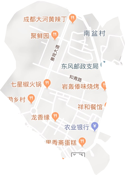 东风农场地形图