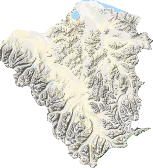 偏吉乡地形图