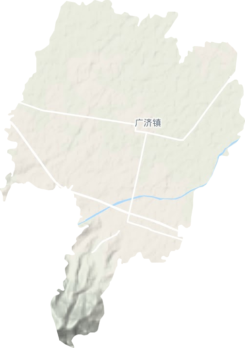 广济镇地形图