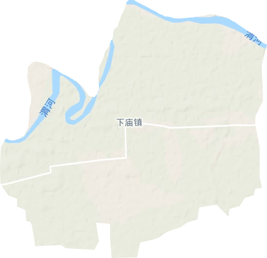 下庙镇地形图