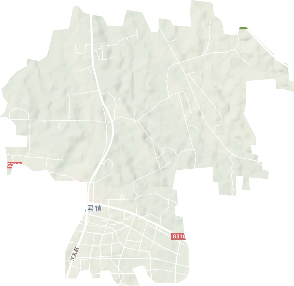 老君镇地形图