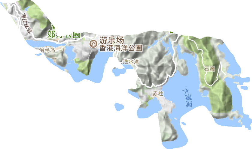 南区地形图