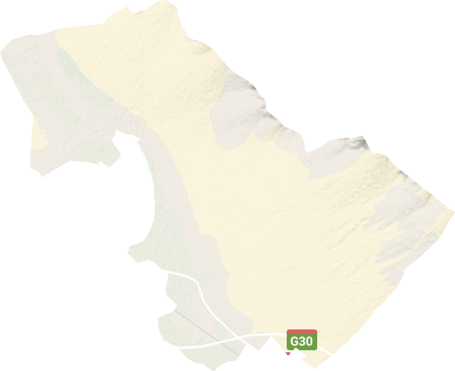 甘肃农垦张掖农场地形图