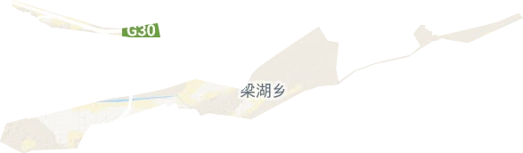 梁湖乡地形图