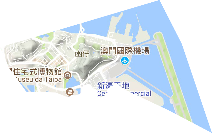 嘉模堂区地形图