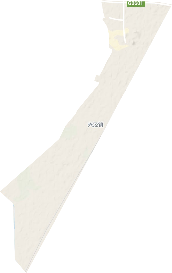 兴泾镇地形图