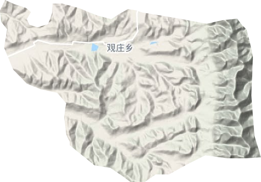 观堡乡地形图