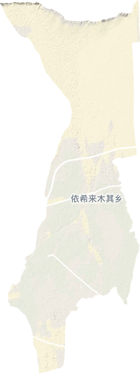依希来木其乡地形图
