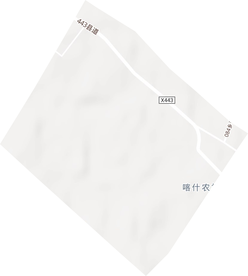 县良种场地形图