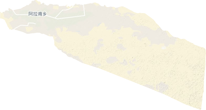 阿拉甫乡地形图