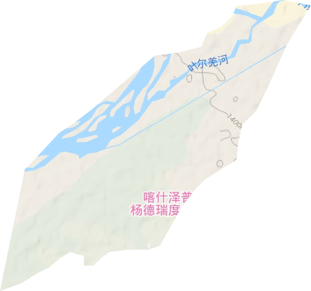 国营林场地形图
