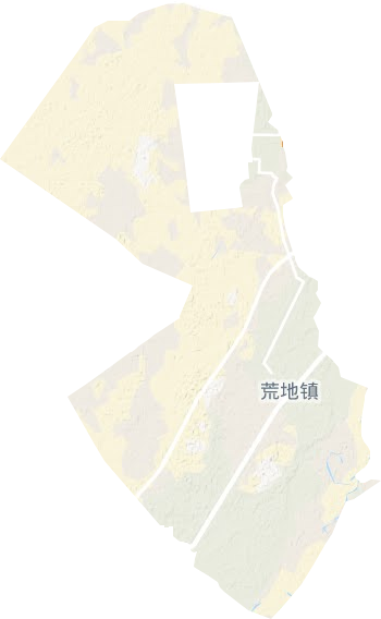 荒地镇地形图