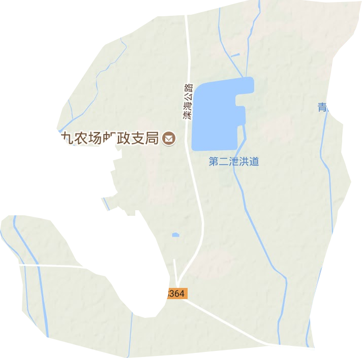 九农场地形图