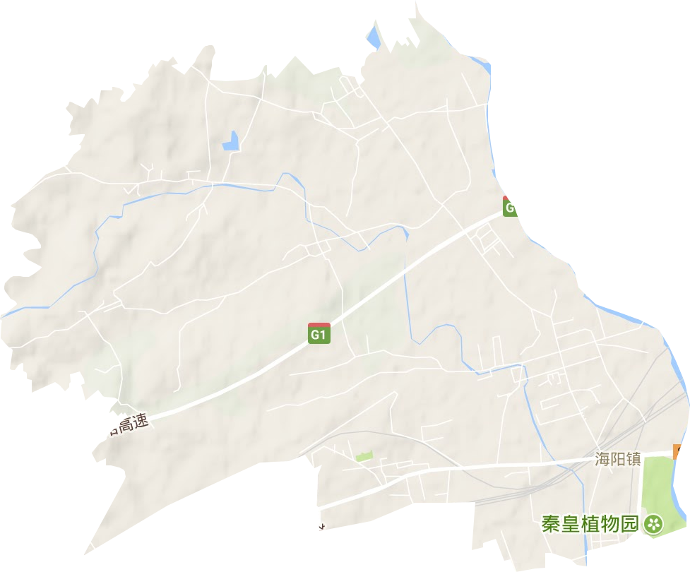 海阳镇地形图