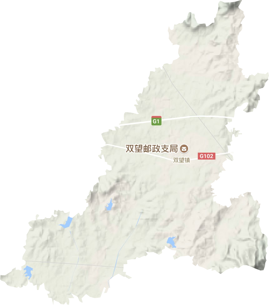 双望镇地形图