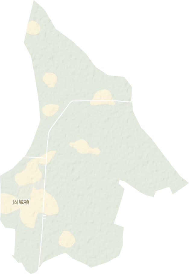 固城镇地形图