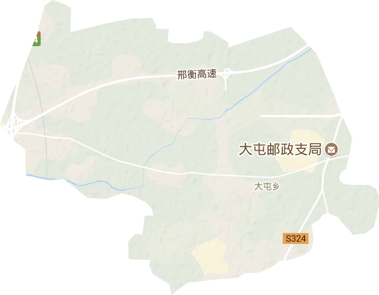 大屯乡地形图