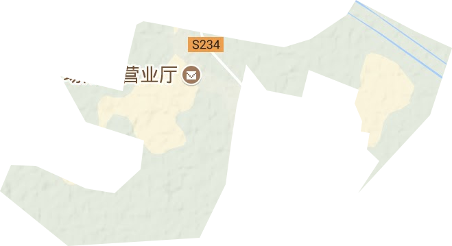 大曹庄管理区地形图