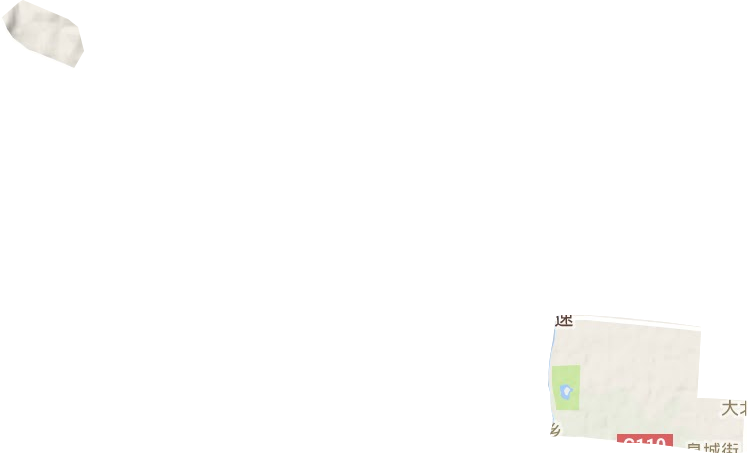 皇城街道地形图